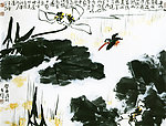 彩墨画
