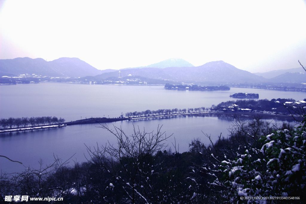 西湖全景