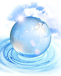 水地球