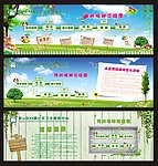 预防接种 广告 展板 流程图