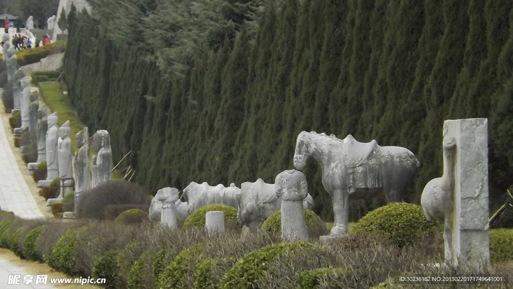 乾陵 司马道石刻