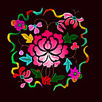 刺绣花纹