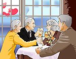 幸福老人