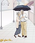 幸福老人