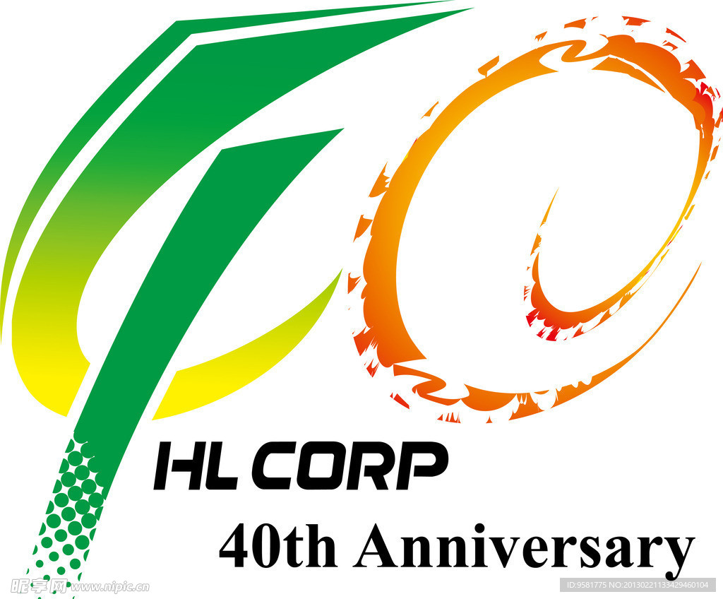 40周年logo