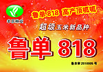 鲁单818宣传广告