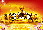 万马奔腾