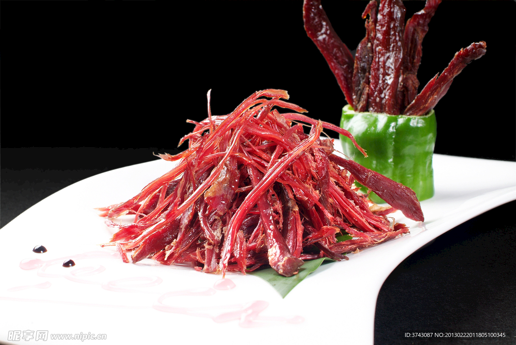 手撕牛肉