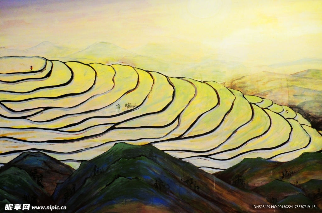 油画