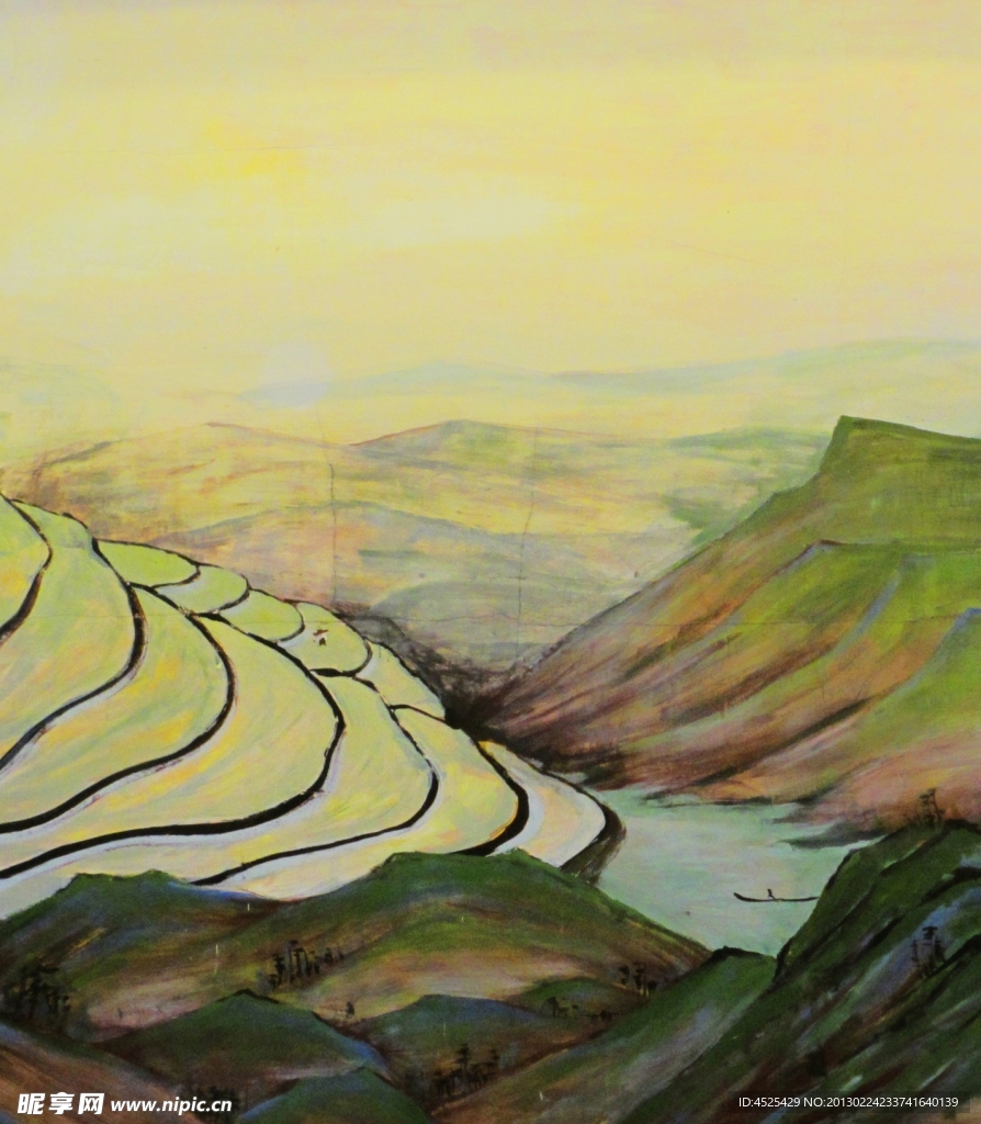 油画