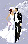 西式婚礼 插图