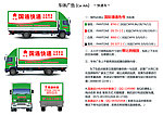 国通快递 大卡车
