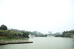 公园湖水景观