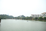 公园湖水景观