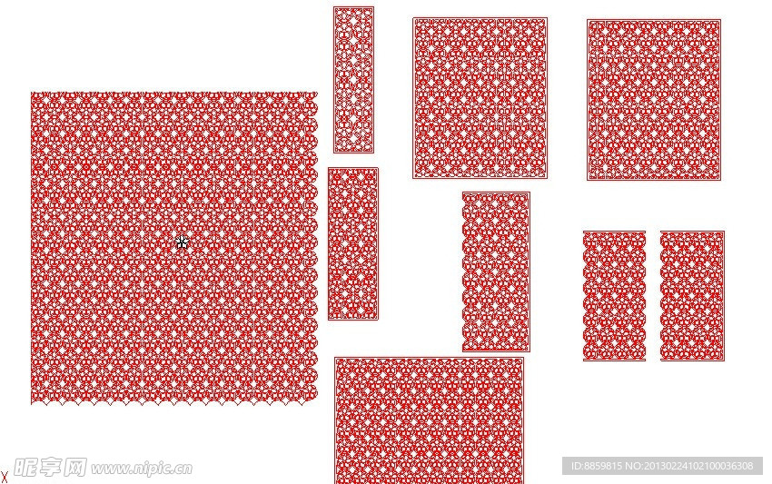 精雕线图 镂空JDP
