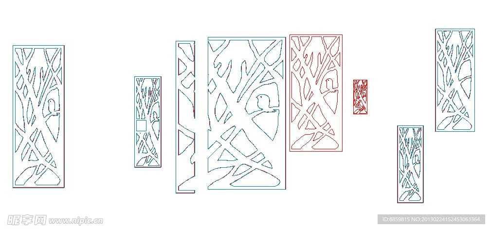 精雕线图 镂空JDP