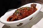 黄豆干烧鲈鱼