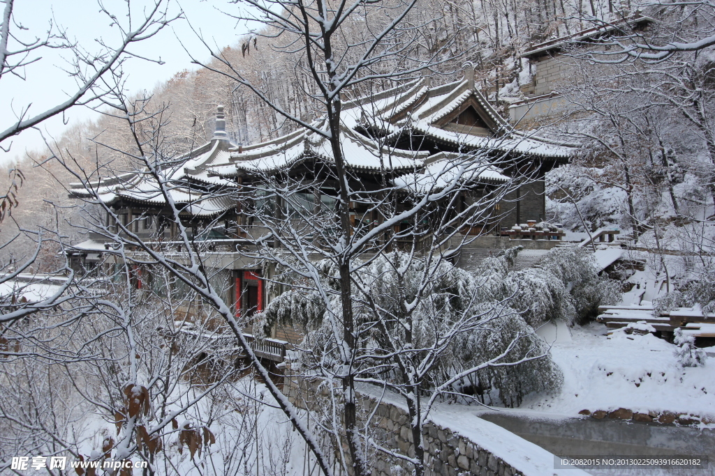 雪后终南山