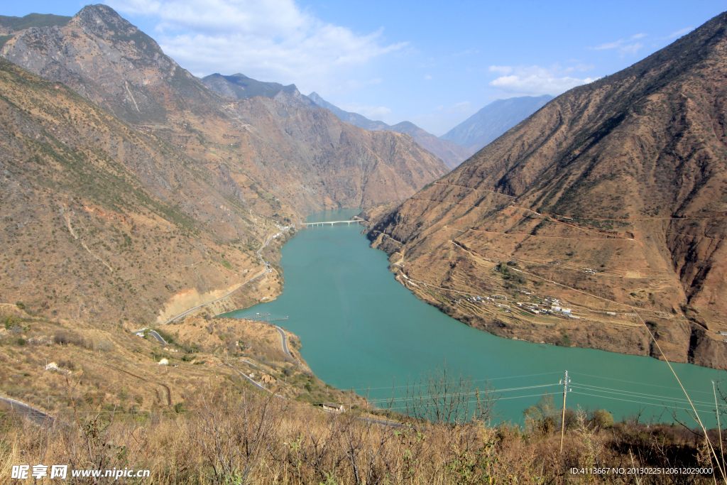 金沙江风景