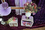婚礼花艺柜台玫瑰百合