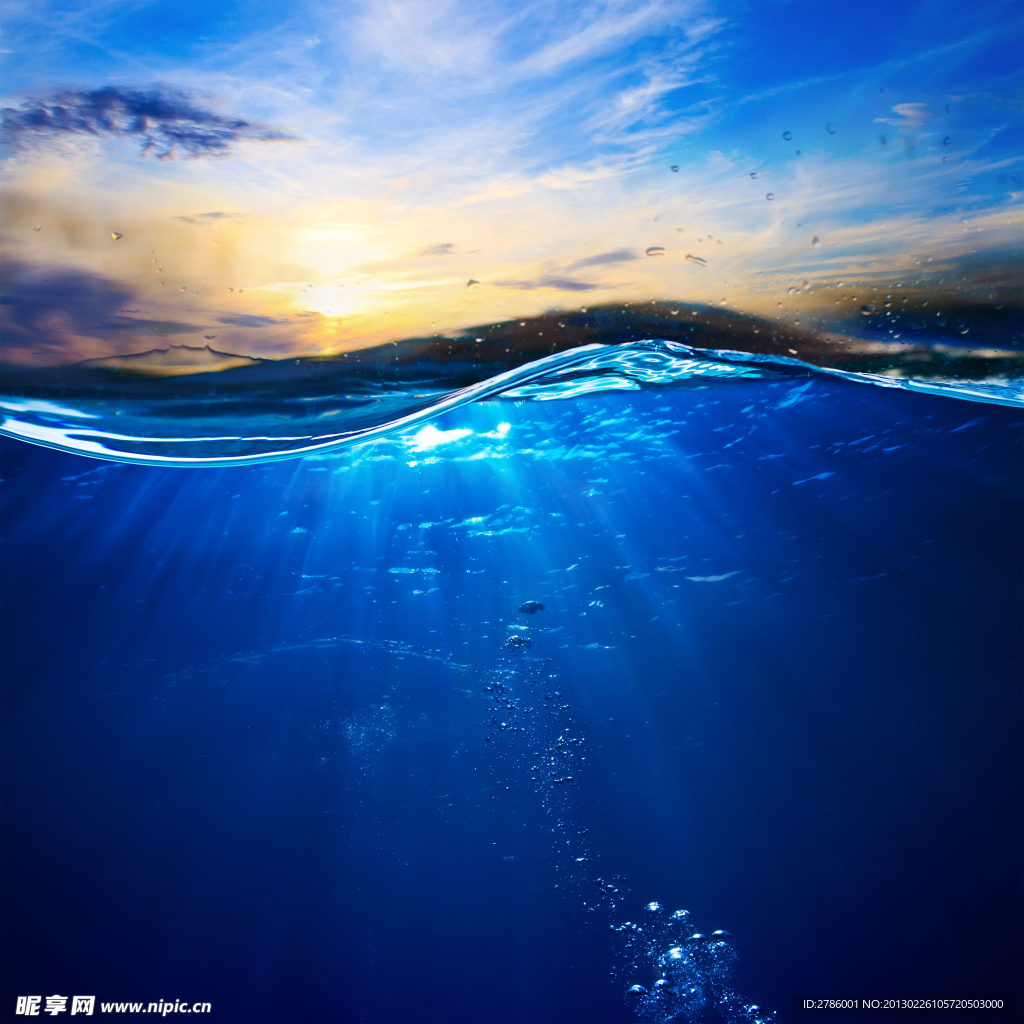 海浪 浪花