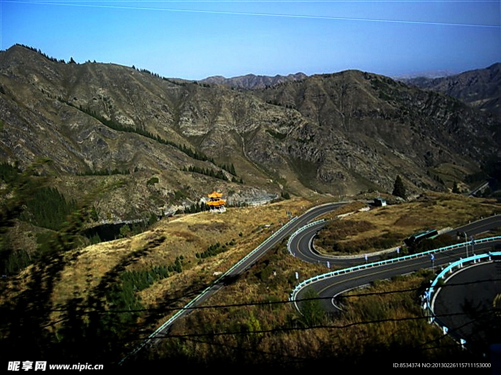 杏花山的公路