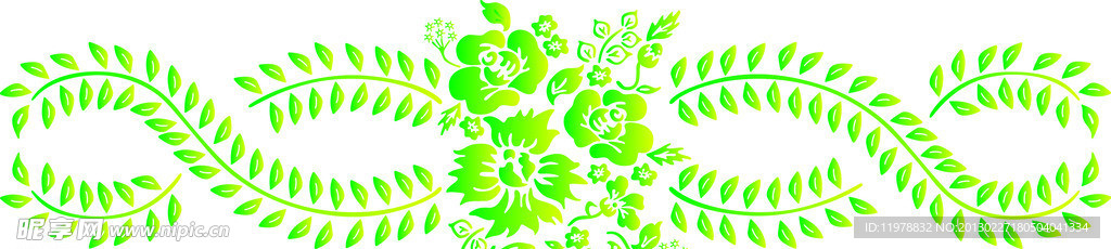 鲜花纹