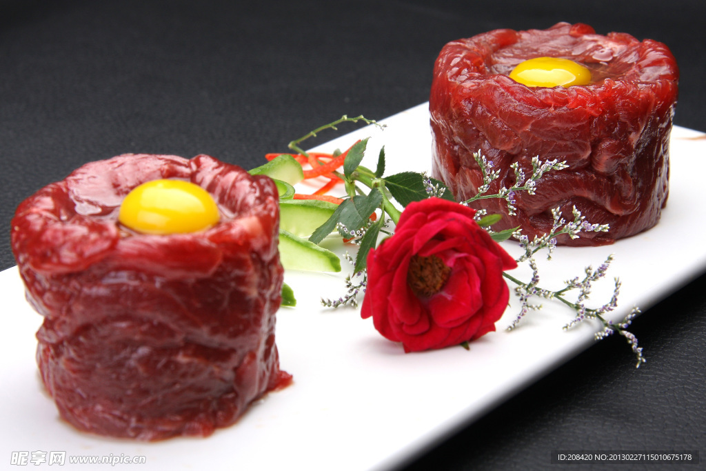 蛋黄牛小肉