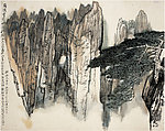 黄山松云图