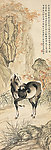 骏马图