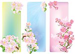 春天桃花卡片