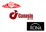 红玫瑰康乃馨罗娜企业logo