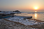 北戴河的夕阳