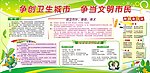 争创卫生城市 争当文明市民