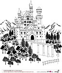 建筑线稿