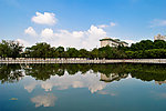 中南民族大学湖景