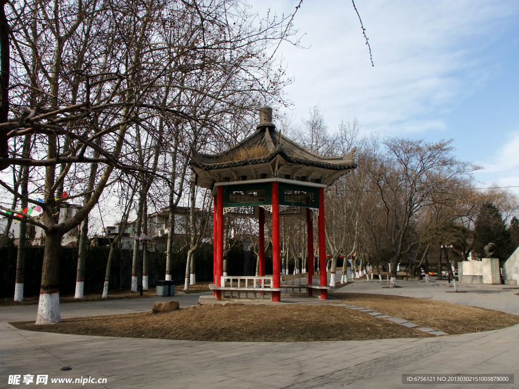 仿古凉亭