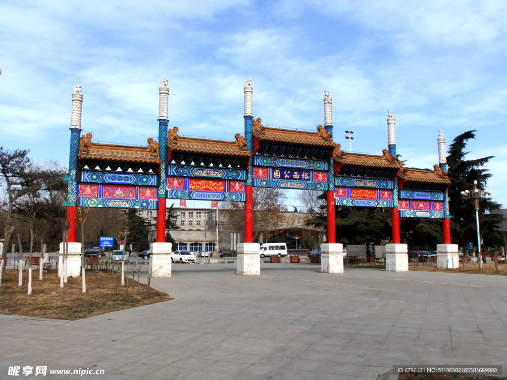 牌坊 牌楼 大门