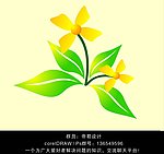 手绘 花