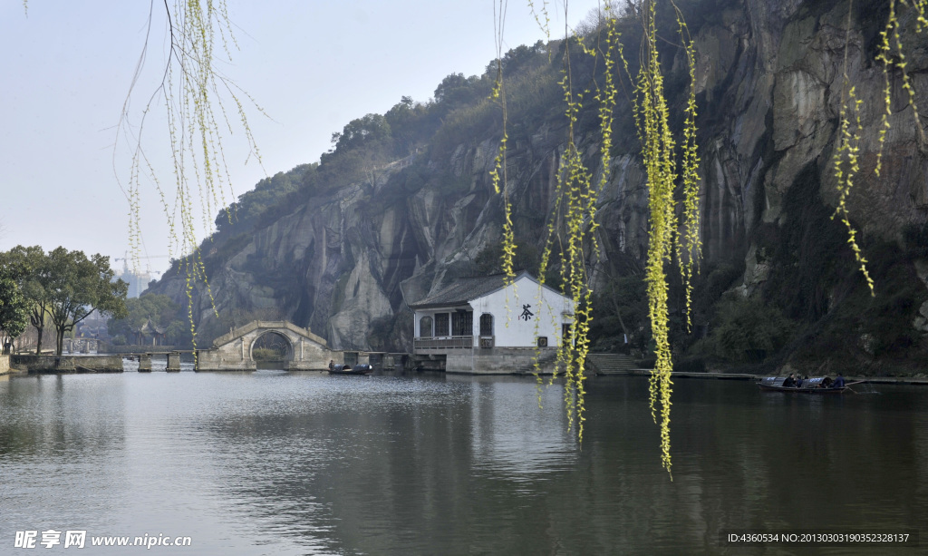 绍兴东湖风景