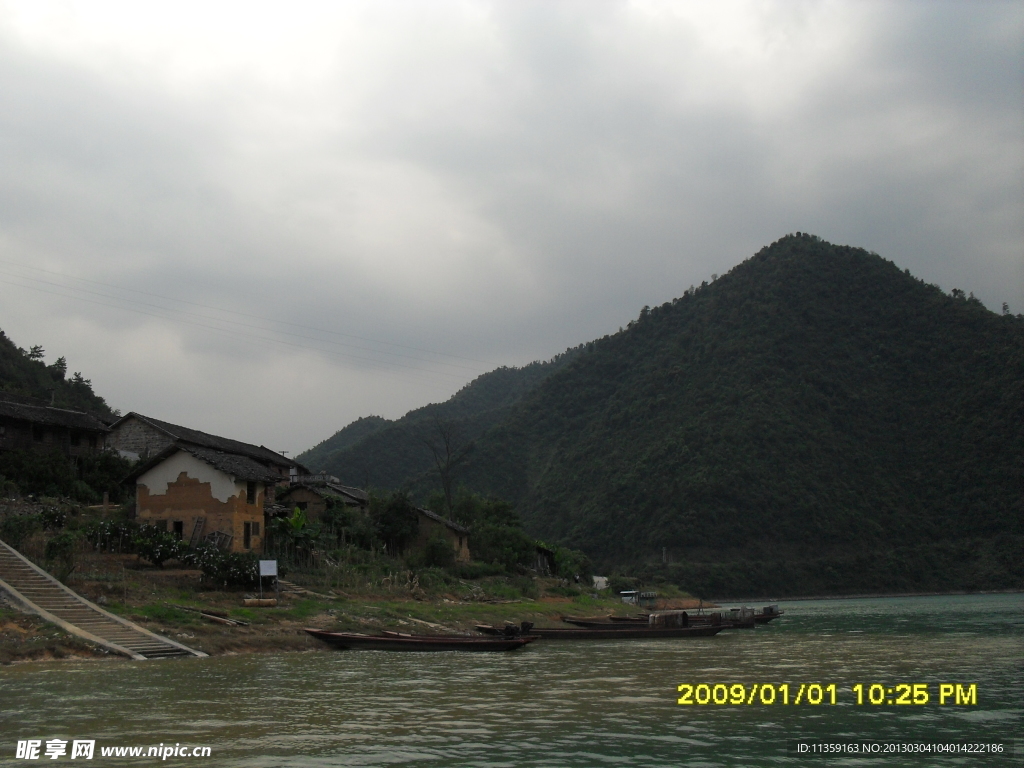 东江湖 村落