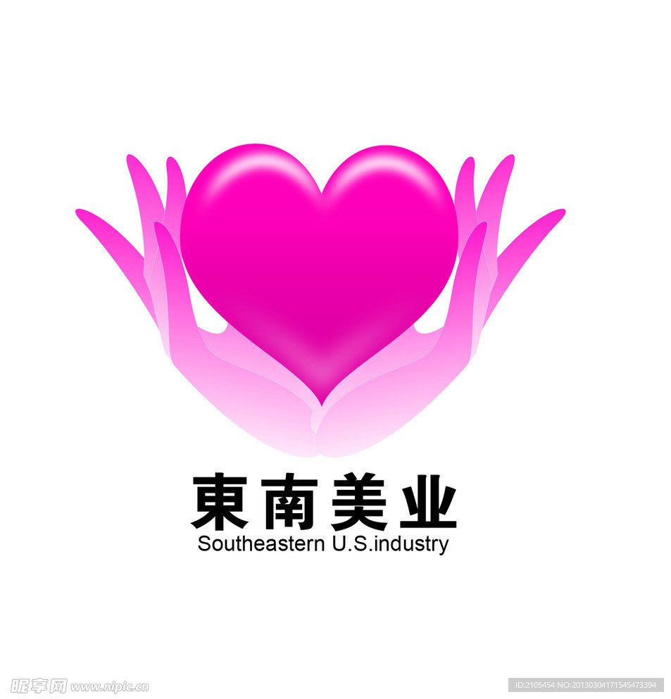 美容护理类logo