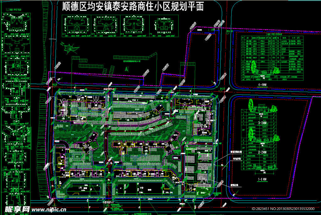 小区规划