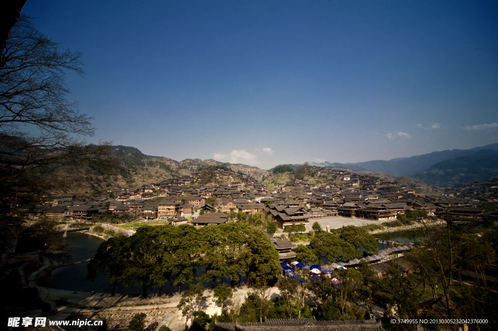 西江千户苗寨全景