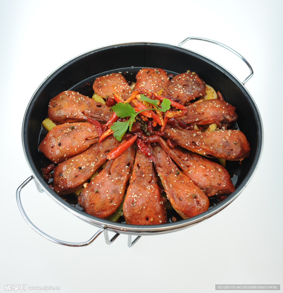 麻辣鸭头