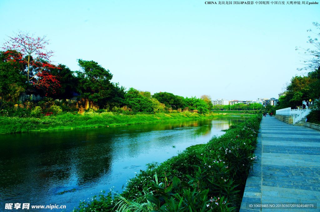 深圳龙园 龙岗河