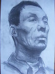 素描人物头像图片