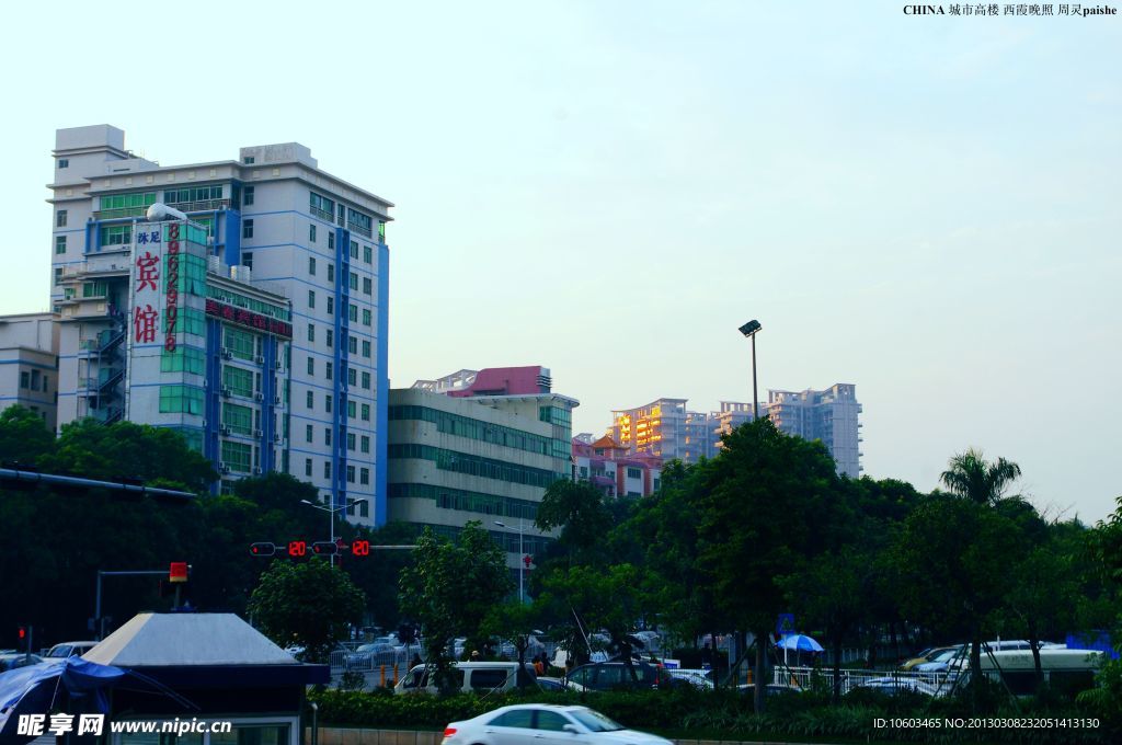 城市建筑 高层楼景