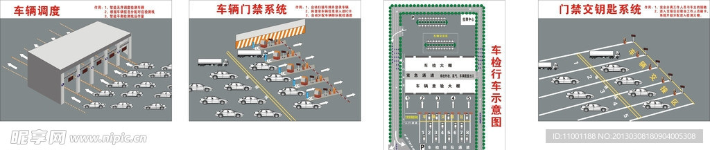 检测站车辆检测效果图