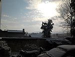 天空村落湖北麻城胡家湾院子角落